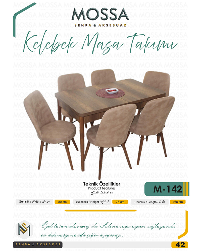 Mossa Table & Table Set